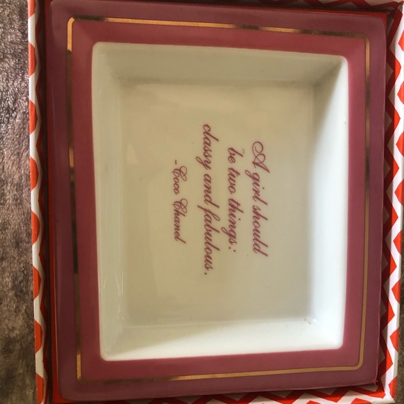 Wise Sayings white Porcelain tray - Picture 3 of 4